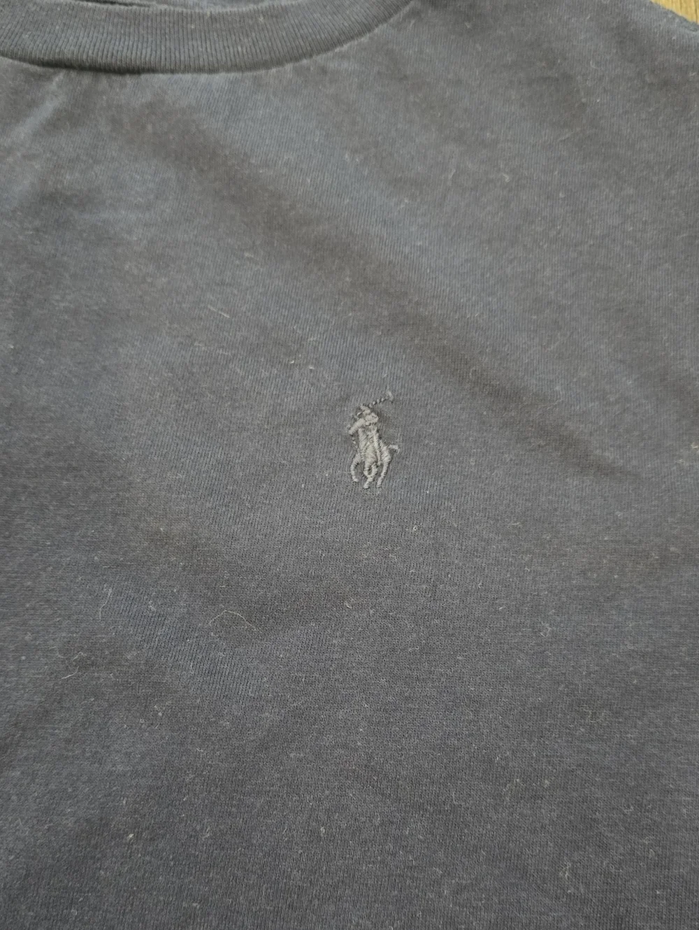 Ralph Lauren Navy Short Sleeve Crewneck Tee for Kids